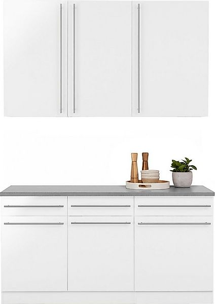 wiho Küchen Pantryküche Chicago, ohne E-Geräte, Breite 160 cm günstig online kaufen