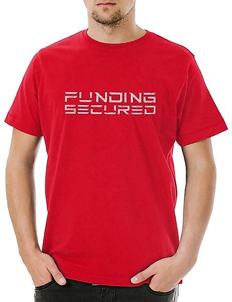 Urban Backwoods Print-Shirt Urban Backwoods Funding Secured Herren T-Shirt günstig online kaufen
