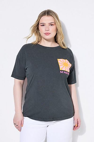 Studio Untold T-Shirt T-Shirt Oversize Shape Print Vintage Look günstig online kaufen