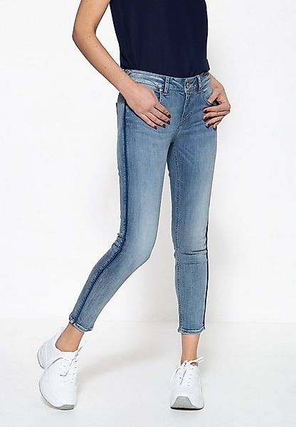 ATT Jeans 5-Pocket-Jeans Leoni mit seitlichem Paspelstreifen günstig online kaufen
