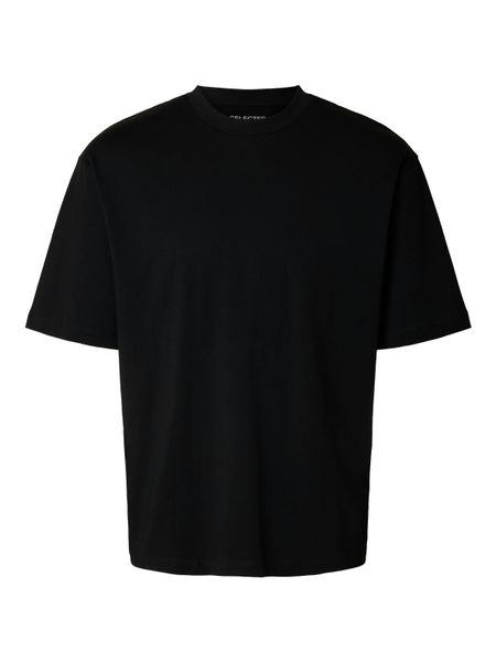 Selected Rundhalsshirt SLHZLOOSE-BOB SS O-NECK TEE günstig online kaufen
