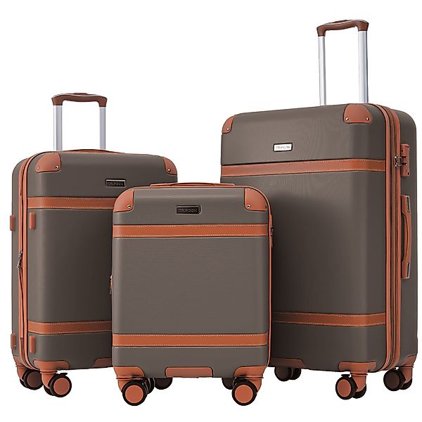 REDOM Hartschalen-Trolley Handgepäck Koffer Reise Trolley günstig online kaufen