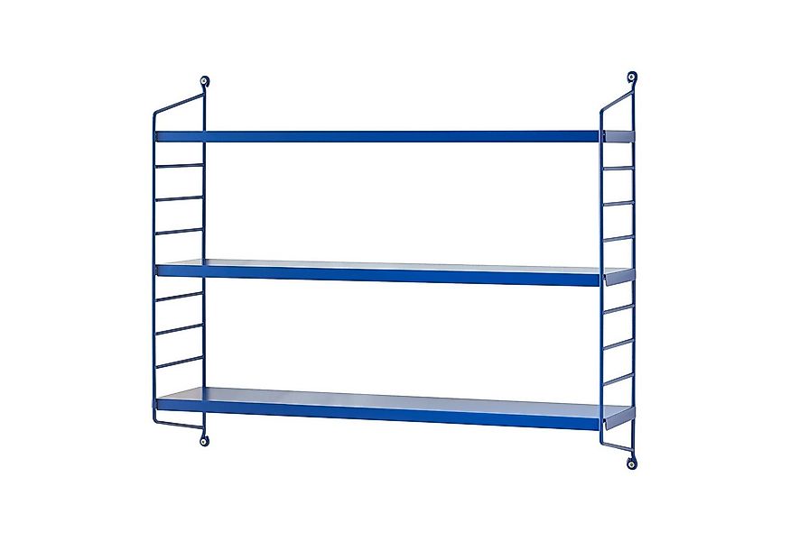 en.casa Wandregal, 1-tlg., »Strängnäs« Blau günstig online kaufen