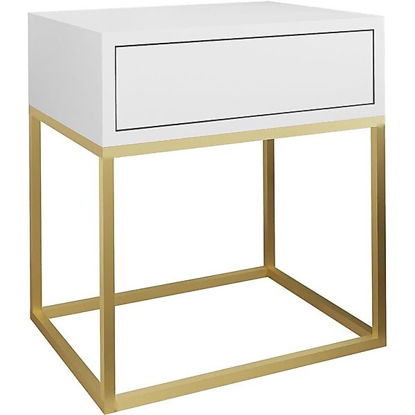 Beautysofa Nachttisch Kay (1 Schublade, 45 günstig online kaufen