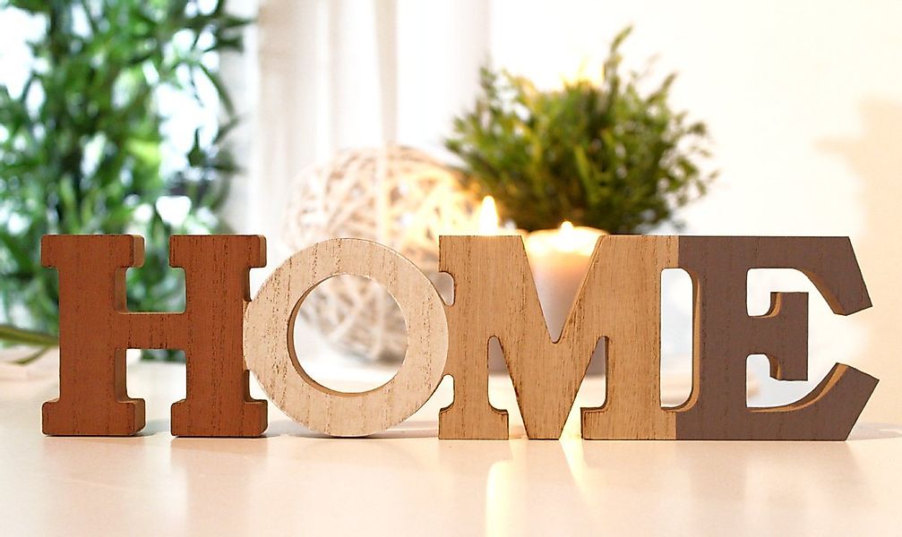 LB H&F Lilienburg Deko-Schriftzug Schriftzug Deko Dekoration Aufsteller Fig günstig online kaufen