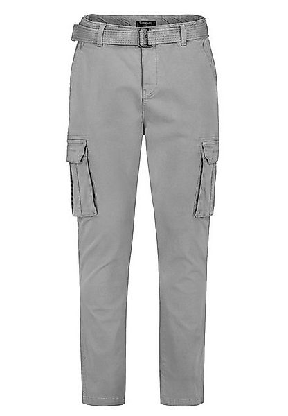 SUBLEVEL Cargohose mit Gürtel und Seitentaschen Chino Cargo Pants günstig online kaufen