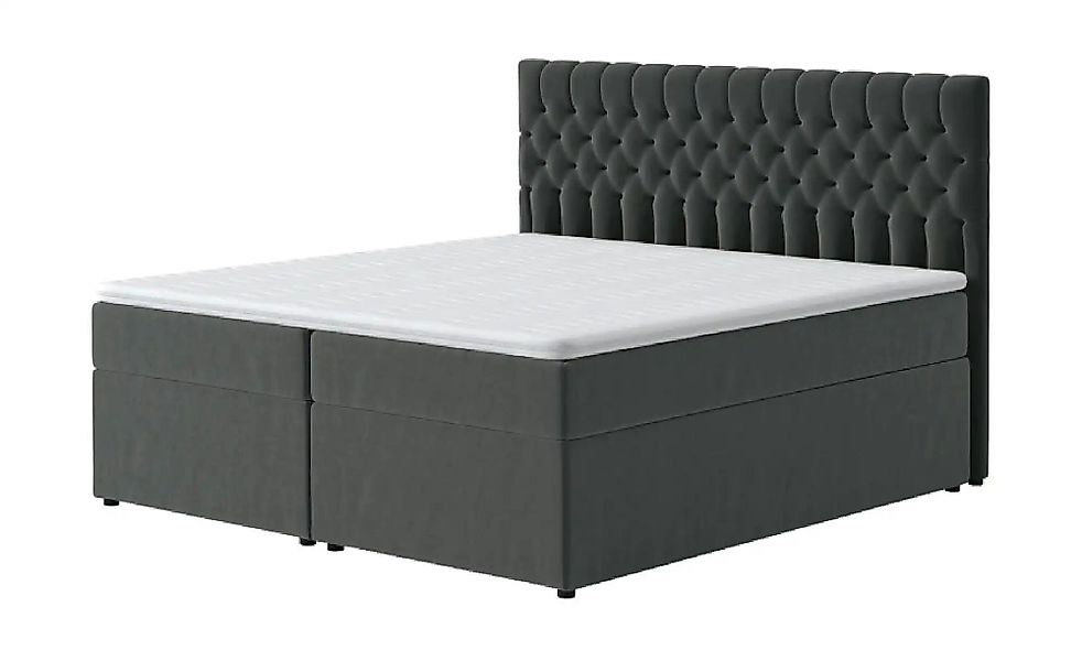 Boxbett mit Bettkasten Belek ¦ grau ¦ Maße (cm): B: 180 H: 125 Betten > Kom günstig online kaufen