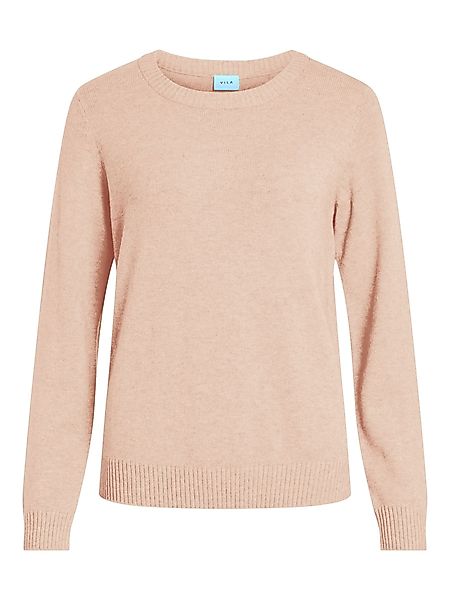 Vila Strickpullover Dünner Rundhals Strickpullover VIRIL günstig online kaufen