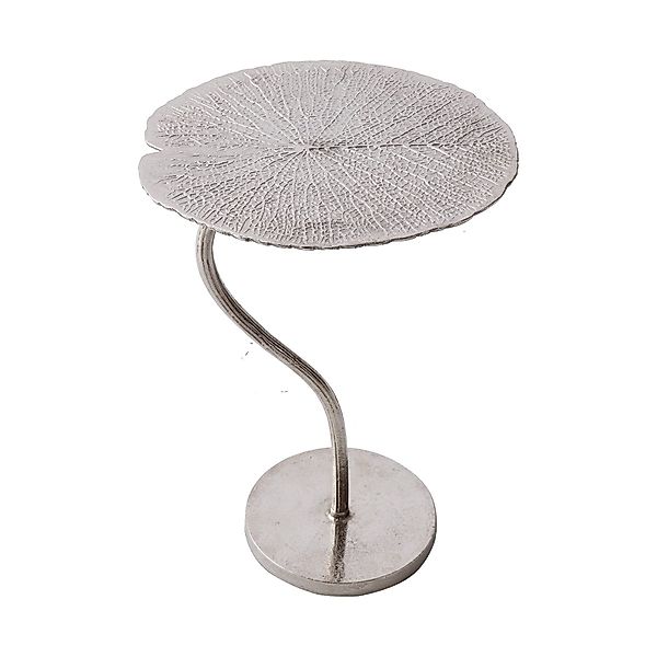 riess-ambiente Beistelltisch LEAF 42cm silber, Schlafzimmer günstig online kaufen