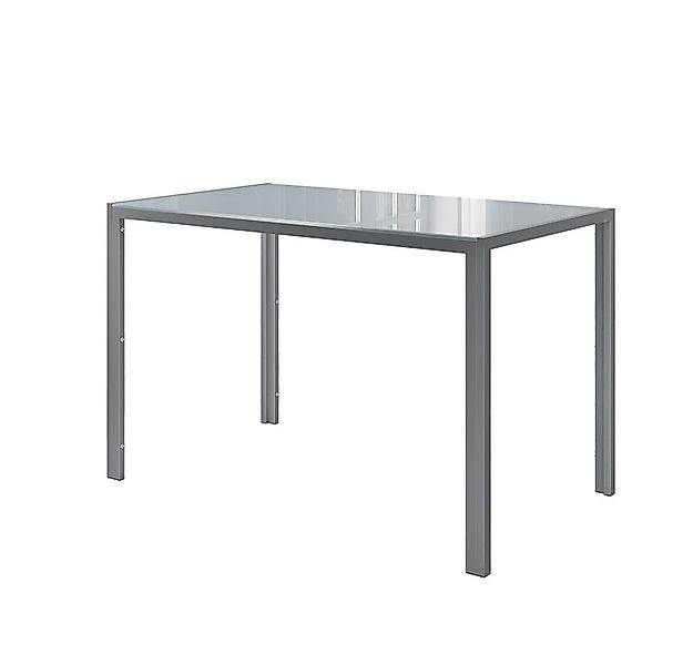 Vicco Esstisch Grand, Grau, 120 x 75 cm günstig online kaufen