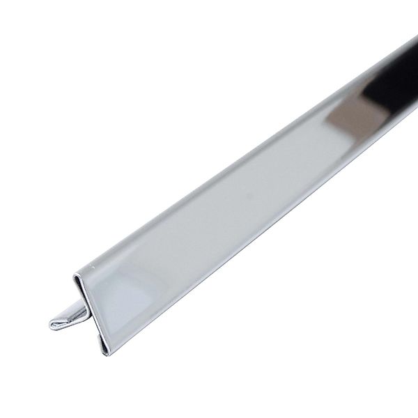 Dalsys Fliesenschiene T-Profil 2,5m x 25mm Edelstahl Poliert günstig online kaufen