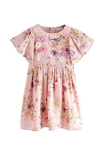 Next Partykleid Verziertes Kleid mit Engelsärmeln (1-tlg) günstig online kaufen