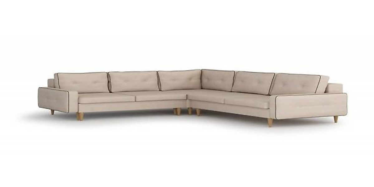 Xlmoebel Sofa Moderne L-förmige Stoffcouch Wohnlandschaft Ecksofa Set Desig günstig online kaufen