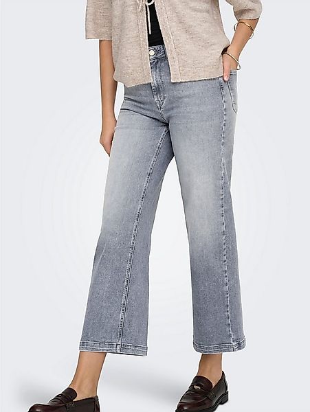 ONLY High-waist-Jeans ONLMADISON BLUSH HW CP WD DNM REA293NOOS hohe Taille, günstig online kaufen