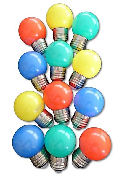 Lichtideen LED-Leuchtmittel 7800 LED Tropfen bunt günstig online kaufen