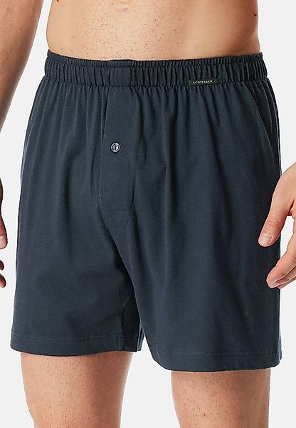 Schiesser Boxershorts 4er Pack Singel-Jersey (Spar-Set, 4-St) Boxershorts - günstig online kaufen