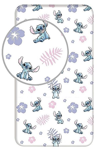 Jerry Fabrics Bettlaken Lilo und Stitch, Renforcé, (1 Stück) günstig online kaufen