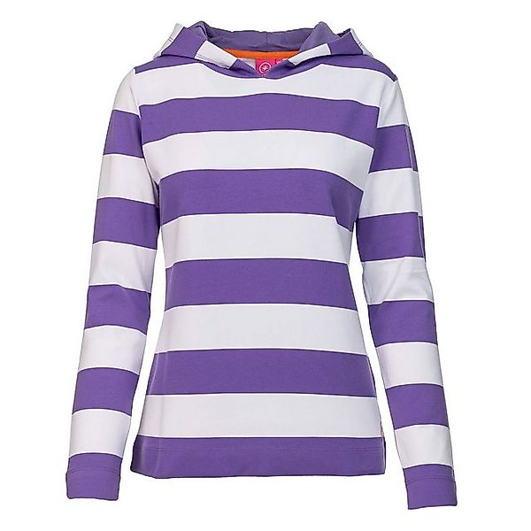 salzhaut Kapuzenshirt Damen Hoodie Shirt Colourblock-Streifen Hakana - Kapu günstig online kaufen