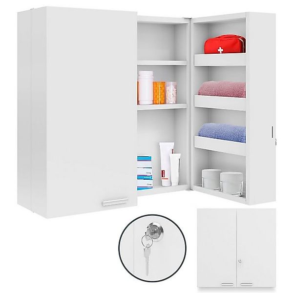 Jago Medizinschrank Medizinschrank Abschließbar XXL Hausapotheke günstig online kaufen