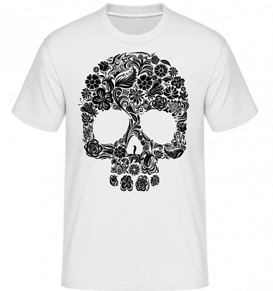 Flower Skull · Shirtinator Männer T-Shirt günstig online kaufen
