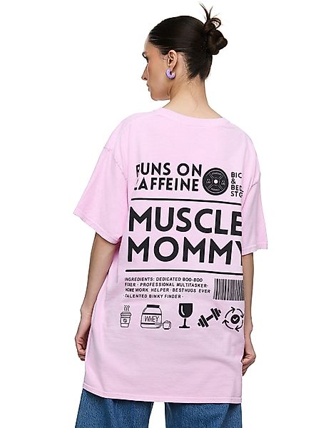 Worldclassca T-Shirt Worldclassca Oversized Print MUSCLE günstig online kaufen
