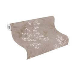 Rasch Papiertapete mit Blattranken, strukturiert, botanisch, günstig online kaufen