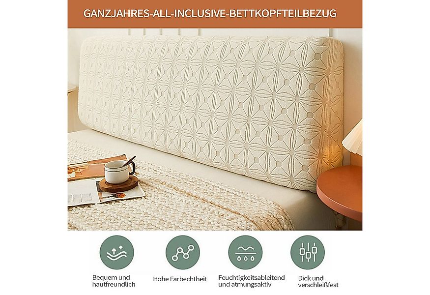 Refttenw Betthusse Bettkopfteil Hussen Bett Kopfteil Bezug Staubdicht Schut günstig online kaufen