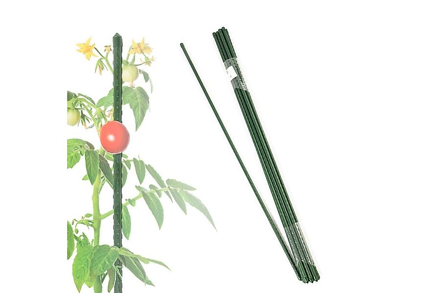 Karat Rankhilfe Pflanzstab Leah, Aus Stahl und Kunststoff, 10er Set, In ver günstig online kaufen