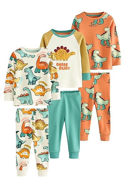 Next Pyjama 3er-Pack Langarm-Schlafanzüge (6 tlg) günstig online kaufen