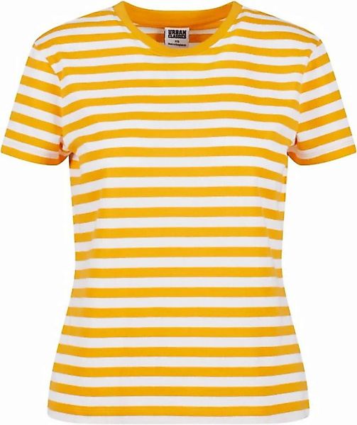 URBAN CLASSICS T-Shirt Ladies Regular Striped Tee günstig online kaufen