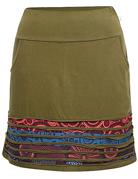 Vishes Sommerrock Kurzer Damen Sommerrock Gestreift günstig online kaufen