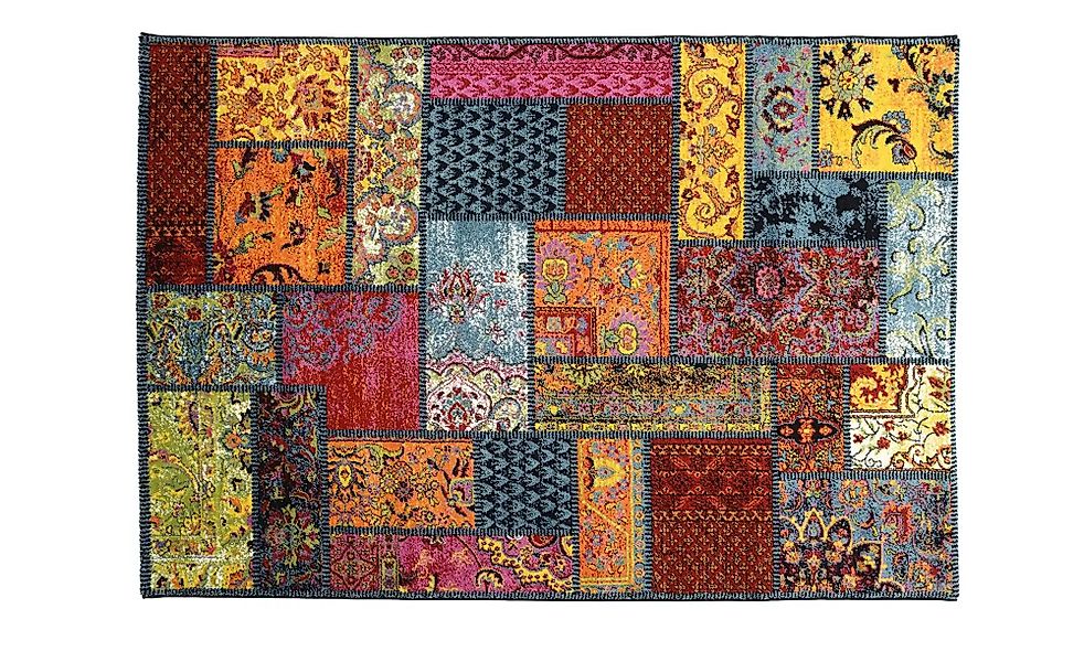 Kurzflorteppich  Pardis Patch ¦ mehrfarbig ¦ Synthetische Fasern ¦ Maße (cm günstig online kaufen