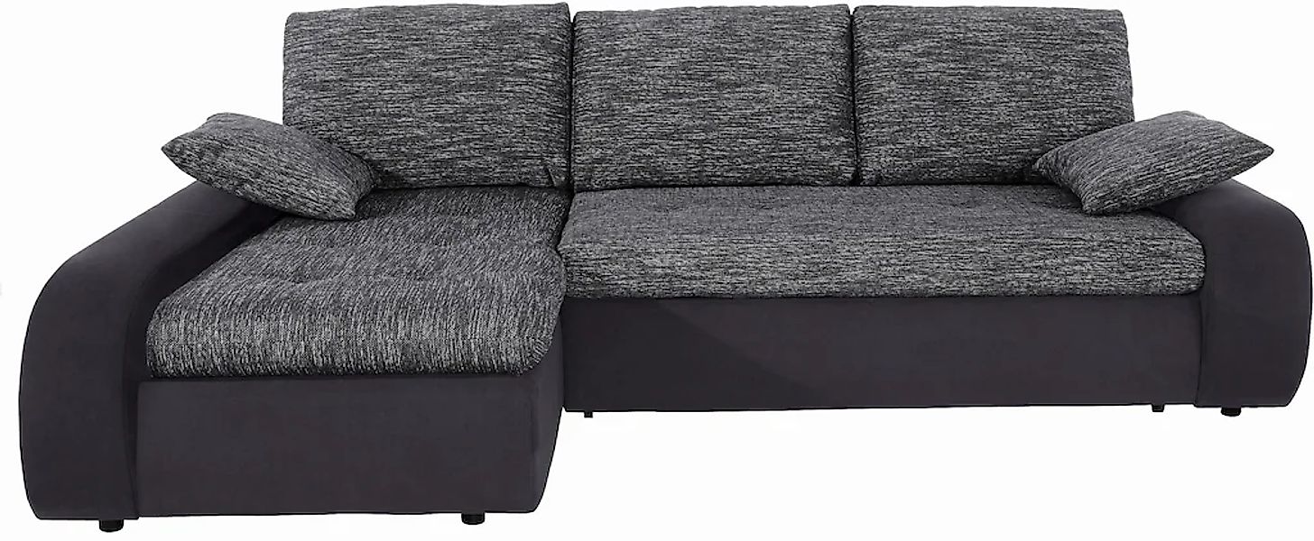 TRENDMANUFAKTUR Ecksofa "Indie, modern und bequem, Materialmix, OTTOs Choic günstig online kaufen