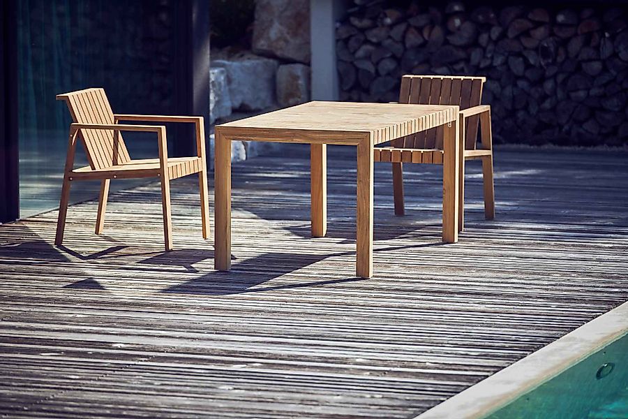 Outdoor Tisch Manti Teak 75 x 85 x 85 günstig online kaufen