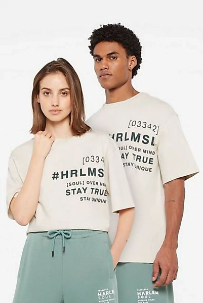 Harlem Soul Rundhalsshirt mit Logodruck günstig online kaufen