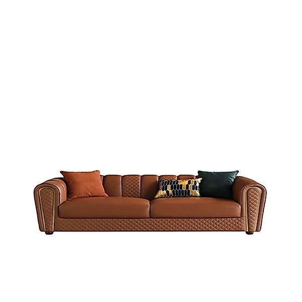 Xlmoebel 3-Sitzer Dreisitzer Ledersofa Polstermöbel Luxus Couch modernes De günstig online kaufen