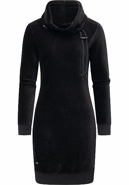 Ragwear Sweatkleid "Chloe Velvet", stylisches Langarmkleid in Samtoptik günstig online kaufen