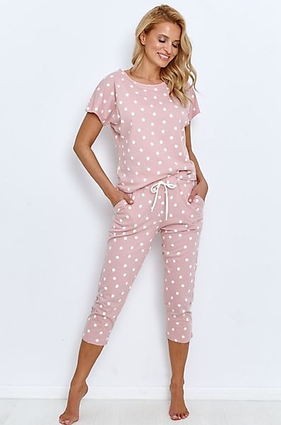 Mademoiselle Sommeil Capri-Pyjama 3/4 Schlafanzug in günstig online kaufen