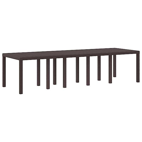 vidaXL Gartentisch Gartentisch Braun 300 x günstig online kaufen