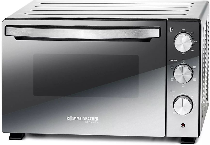 ROMMELSBACHER Back & Grill Ofen BGS 1500 schwarz/silber günstig online kaufen