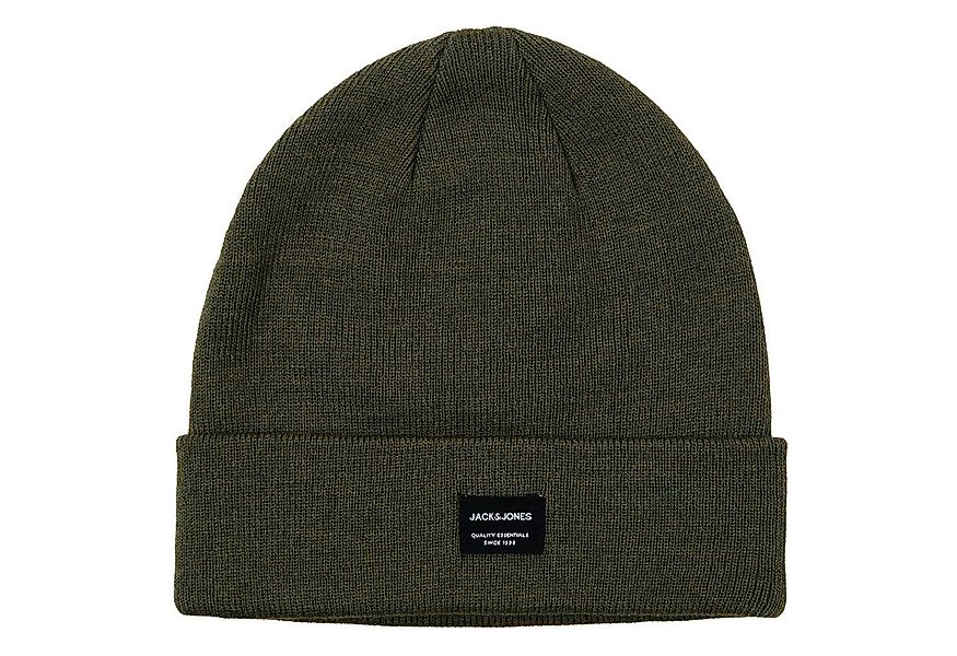 Jack & Jones Strickmütze Beanie JACDNA mit aufgesticktem Logo-Patch günstig online kaufen
