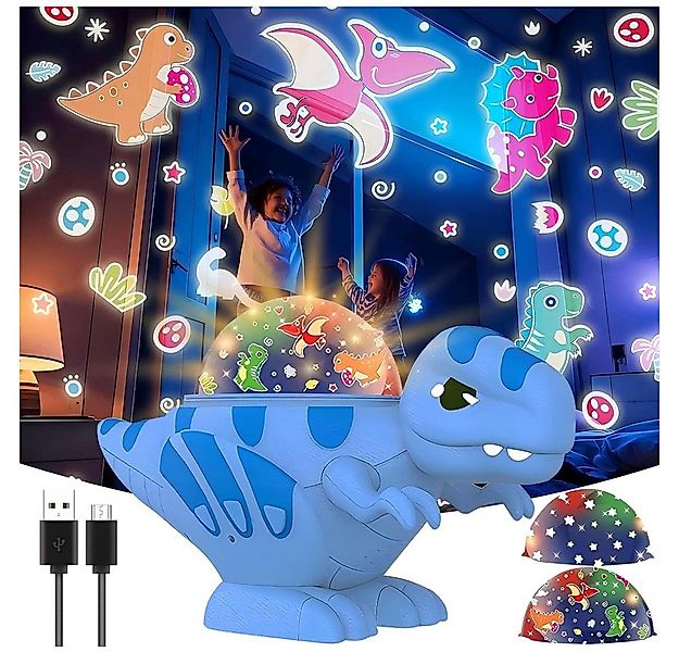 QUBEBU LED Nachtlicht Dinosaurier Sternenhimmel Projektor Kinder Geschenke günstig online kaufen