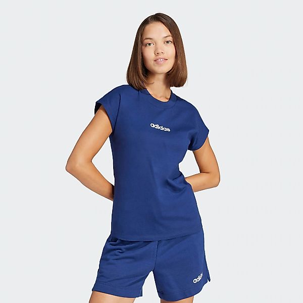 adidas Sportswear T-Shirt "ESSENTIALS LINEAR COTTON" sportlicher Stil, Kurz günstig online kaufen
