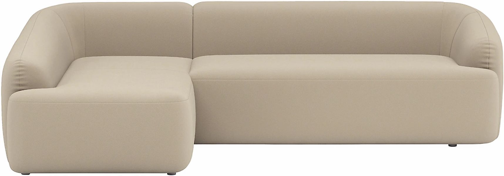 INOSIGN Ecksofa "Nergal, organisches Design, Breite 296cm, L-Form", Moderne günstig online kaufen