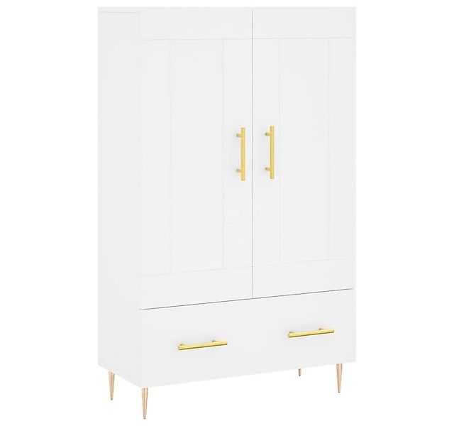 vidaXL Highboard, Hochkommode Weiß 69,5x31x115 cm Holzwerkstoff günstig online kaufen
