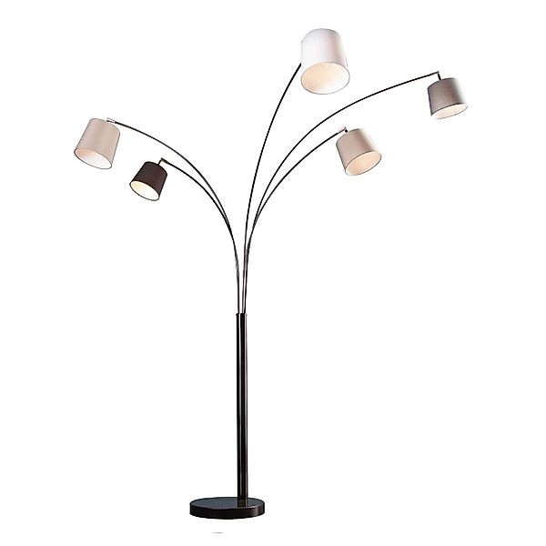 riess-ambiente Stehlampe LEVELS 205cm schwarz / günstig online kaufen