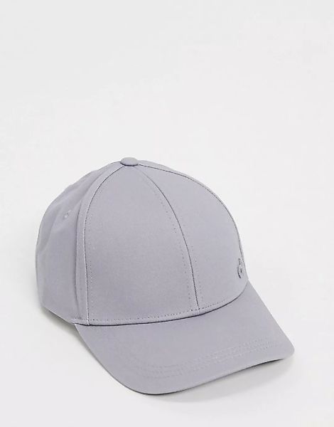 Calvin Klein – Kappe mit seitlichem Logo in Grau günstig online kaufen