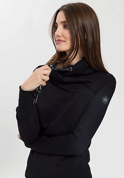 Ragwear Sweater "NESKA O", mit asymetrischem Schalkragen günstig online kaufen