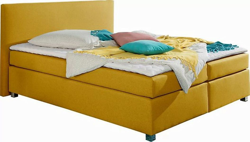 INOSIGN Boxspringbett "Eliana", inkl. Topper, in 4 Breiten, 3 Matratzenarte günstig online kaufen