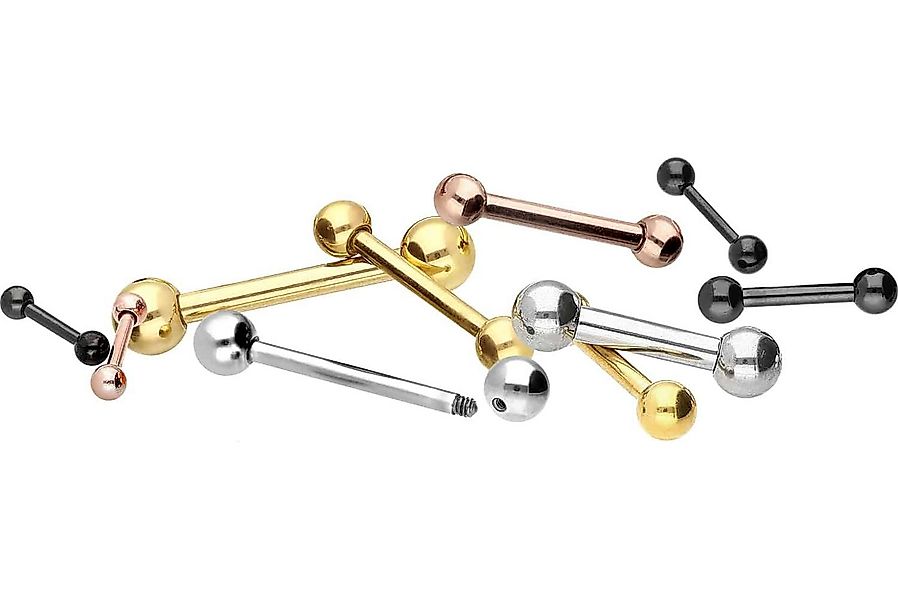 PIERCINGLINE Brustwarzenpiercing Titan Barbell (Barbells, 1-tlg) günstig online kaufen